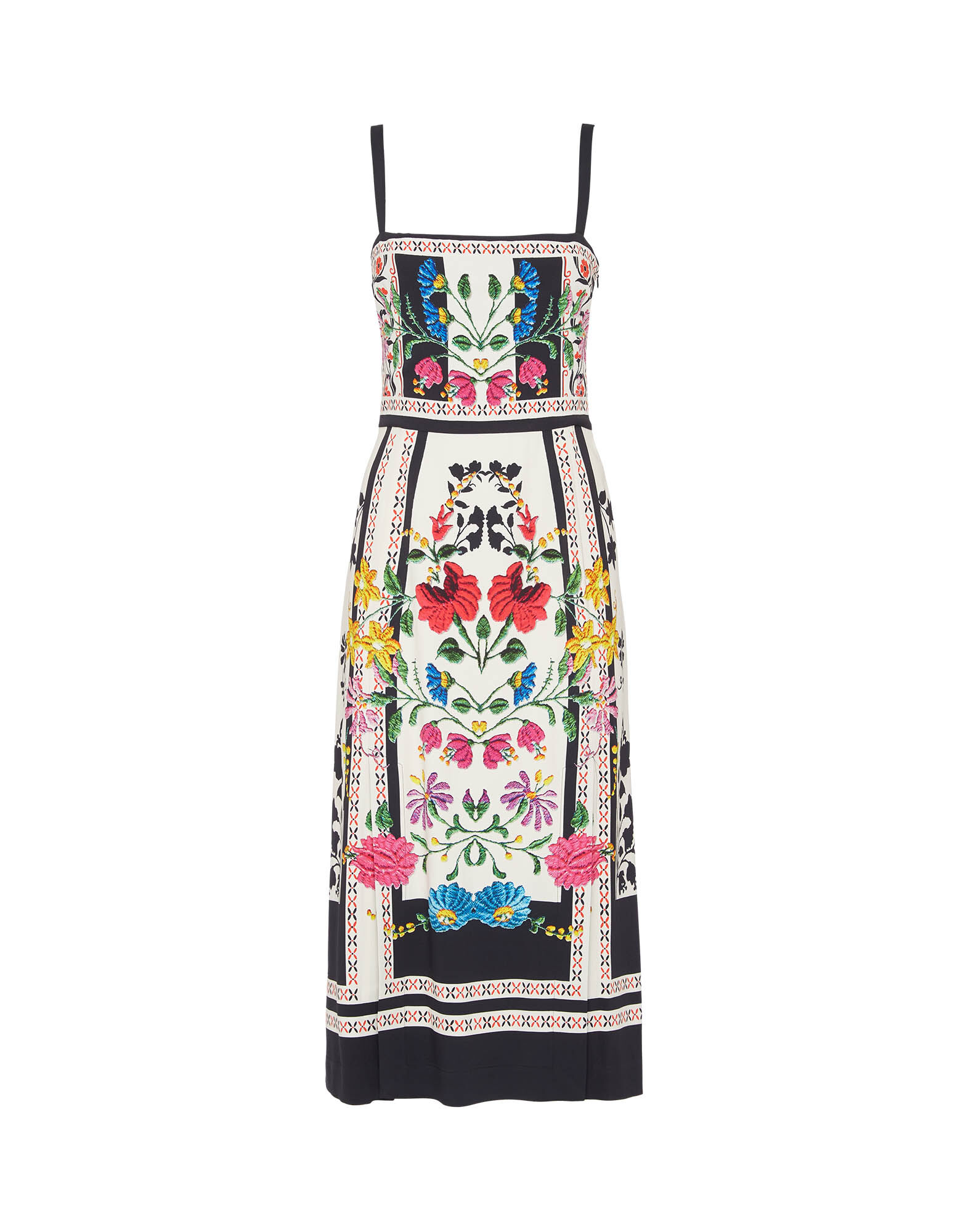 La DoubleJ Buy Me A Martini Dress Plaza Plac&eacute;e Ivory DRE0673VIS011PLA04WH04