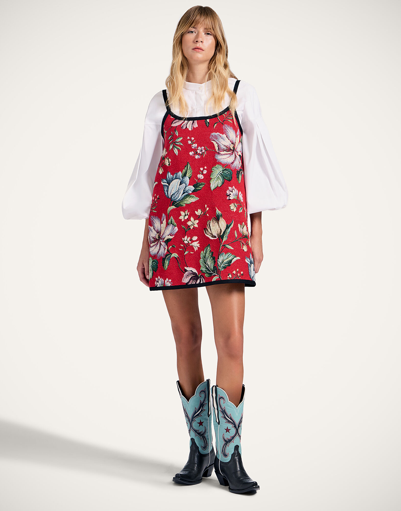 La DoubleJ Sedgewick Dress Honolulu Red DRE0945JCQ117HON01RE01