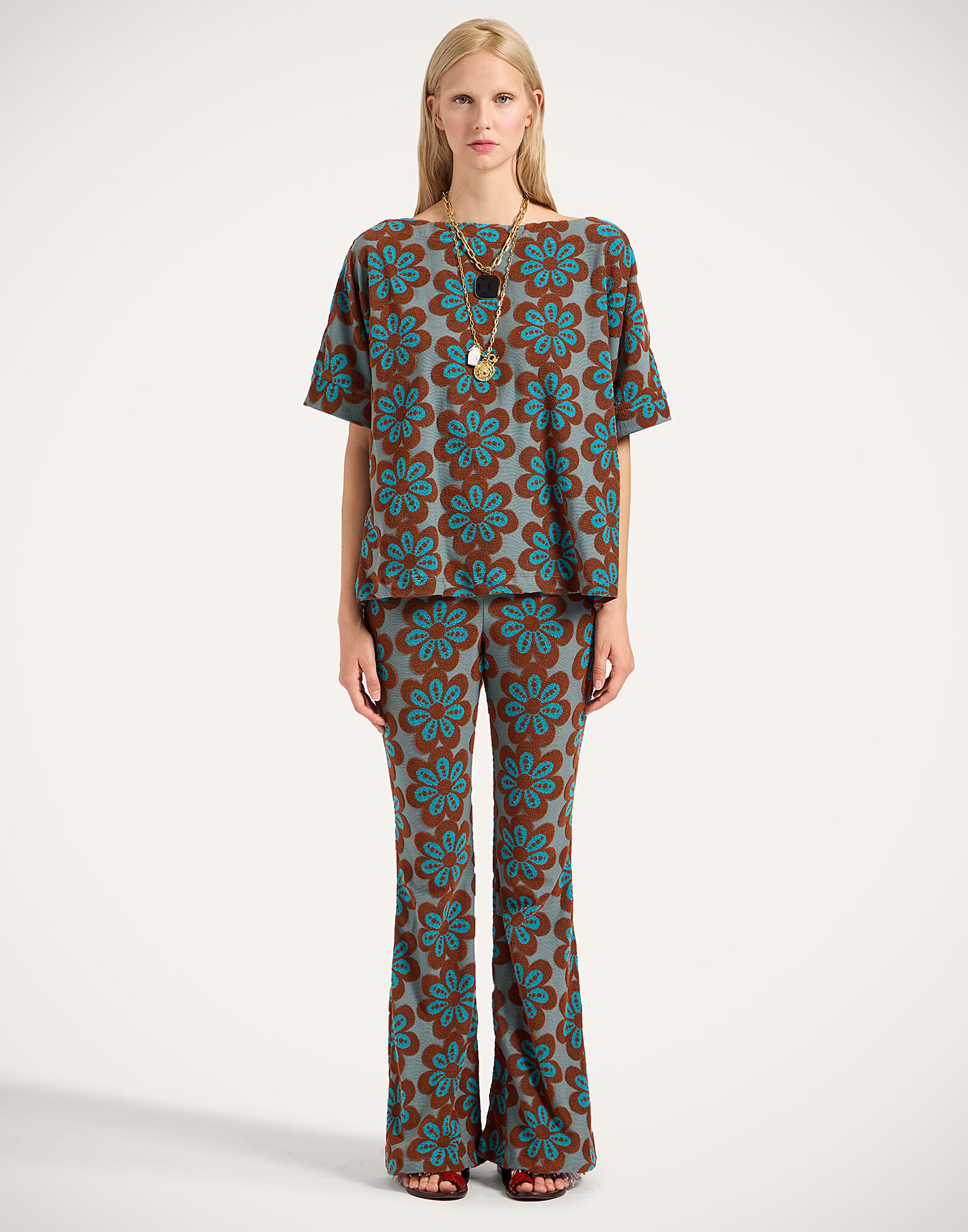 La DoubleJ New Meditation Pants Caper Rust TRO0147JER061CEP02OR04