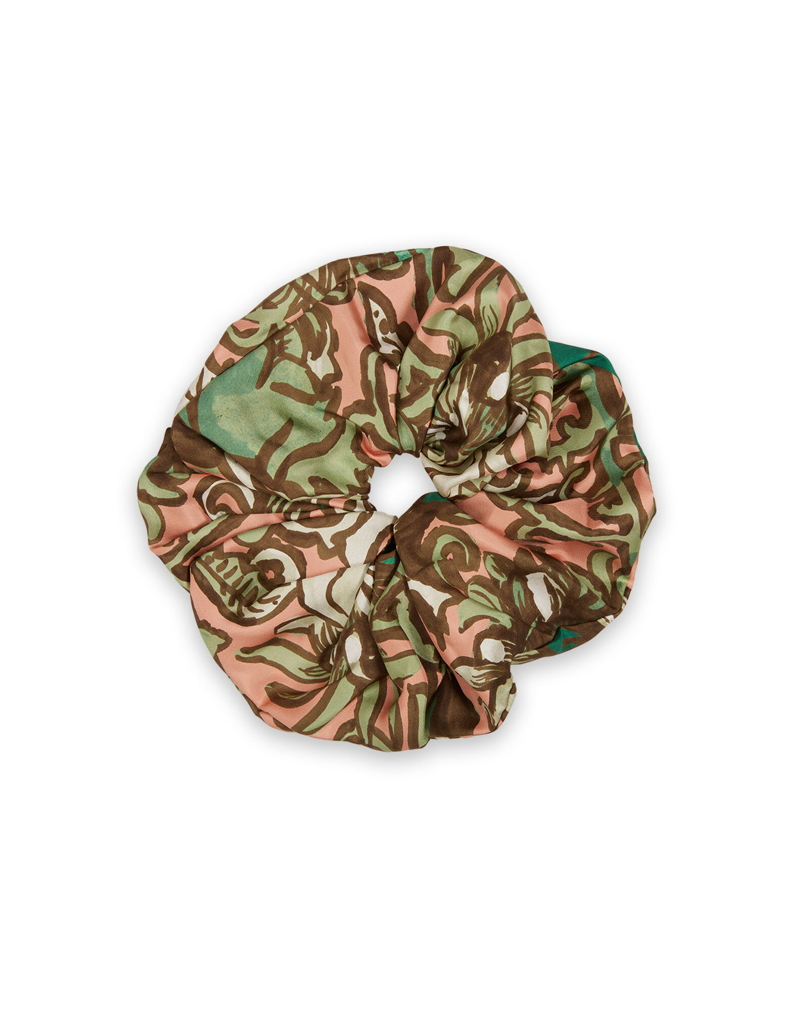 La DoubleJ Giga Scrunchie Anemone Pink SCR0003SIL001ANE02GR05