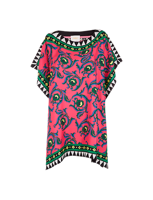 LaDoubleJ Scarf Dress Cartwheel Fuxia DRE0223SIL006CRW0003