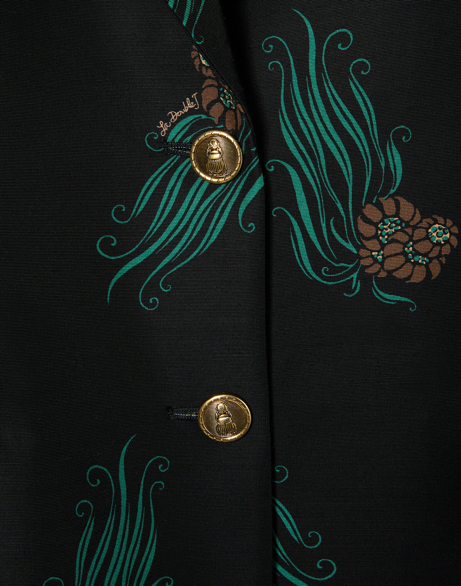 La DoubleJ Jones Jacket Lemuria Black JAC0106CAD001LEM01BL01