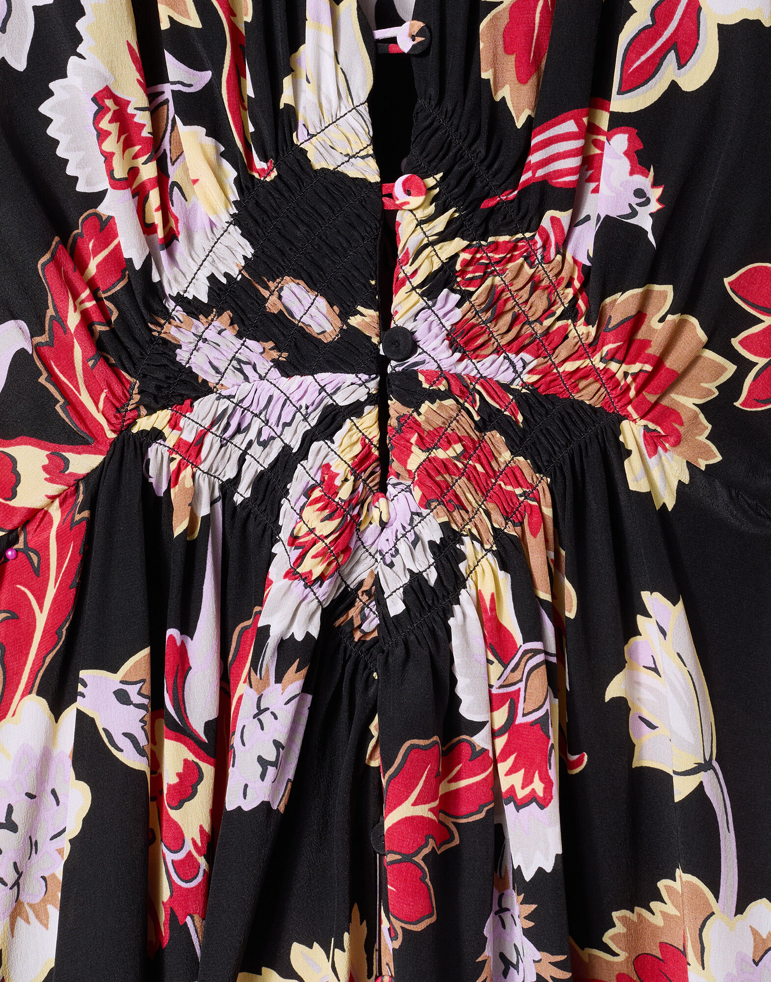 La DoubleJ Long Camerino Dress Lark Black DRE0585CRE001LAR01BL01