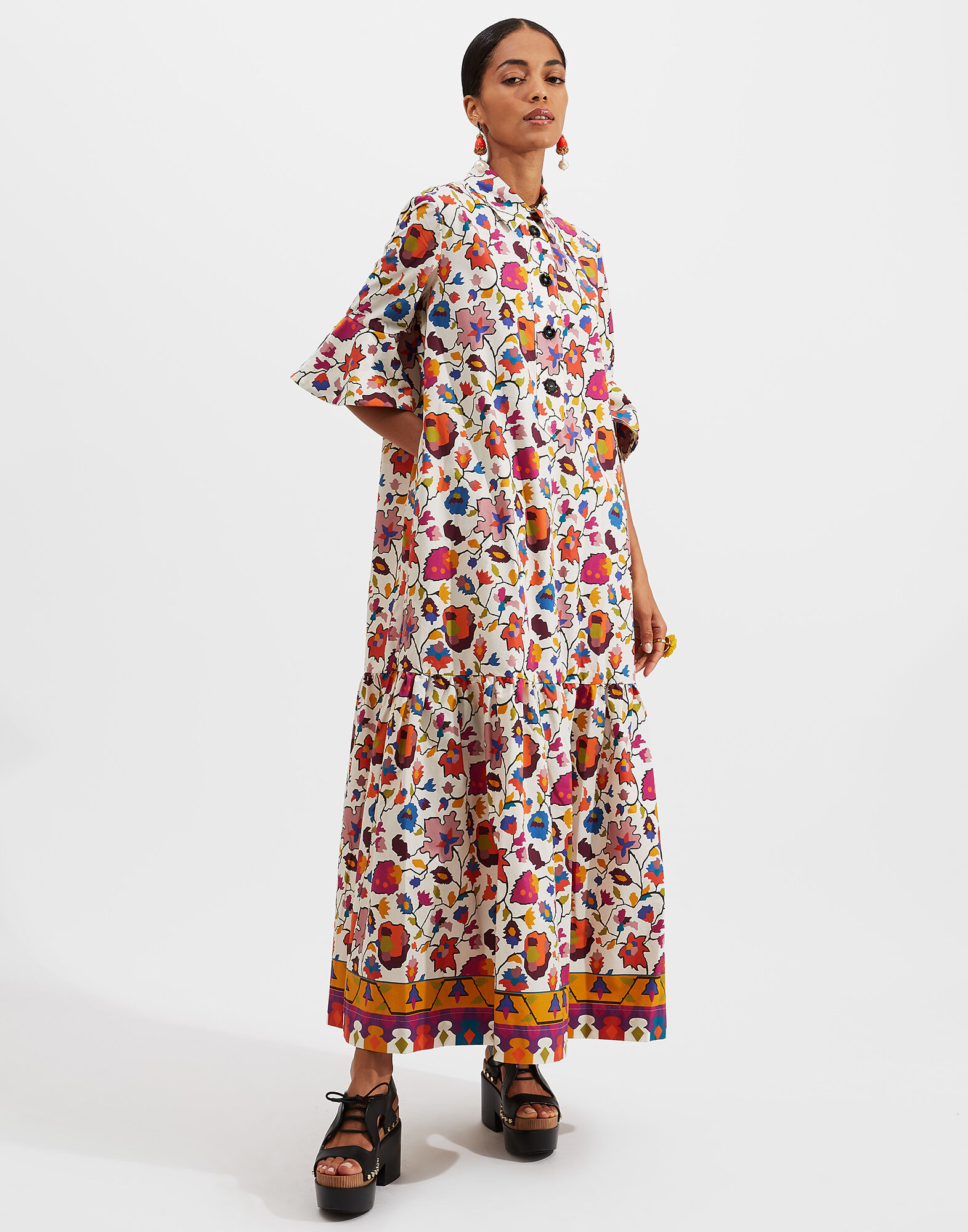 La DoubleJ Artemis Dress Maple DRE0176COT001MAP0001