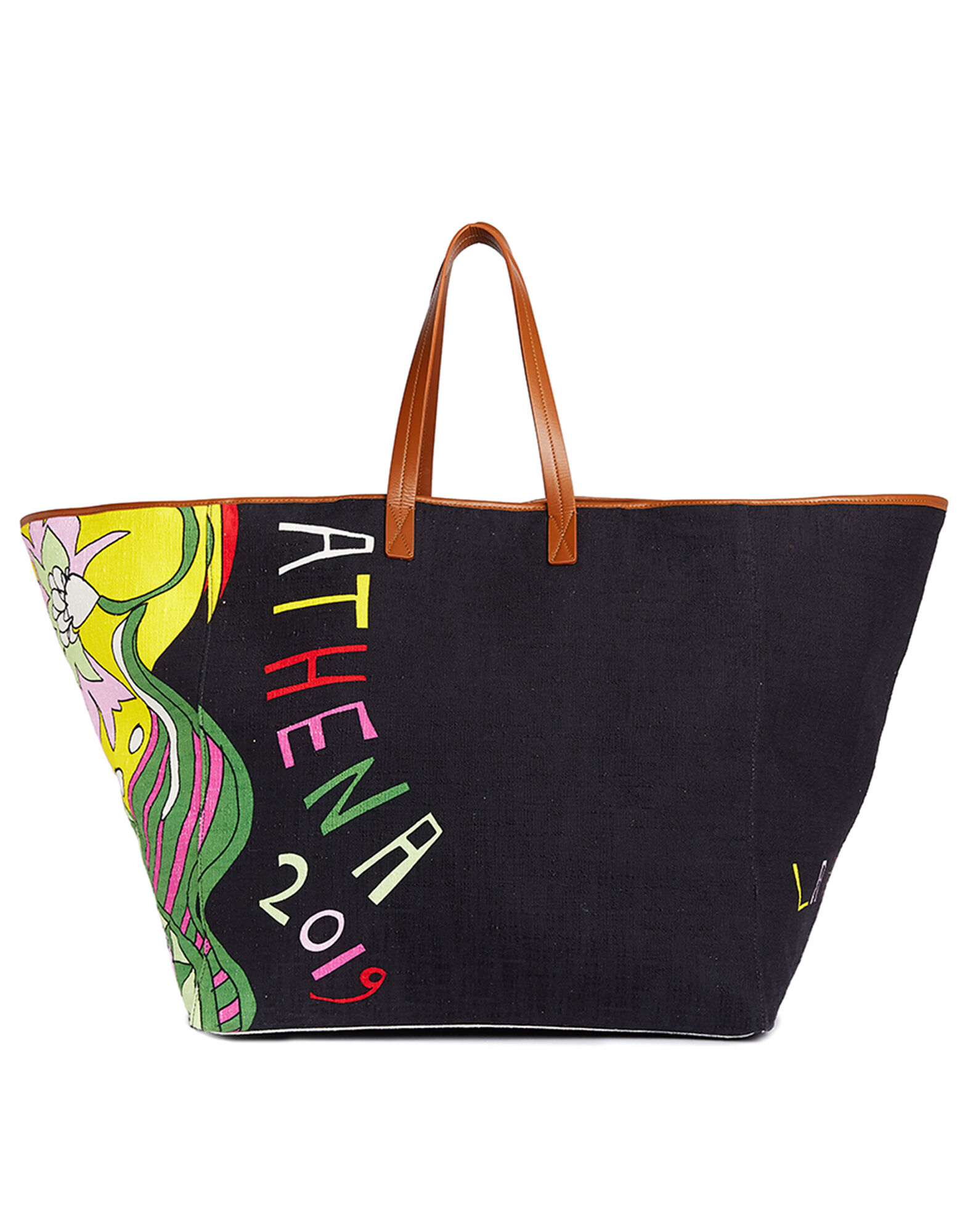 La DoubleJ Big Mama Tote Bag Athena BAG0003COT005ATH0004