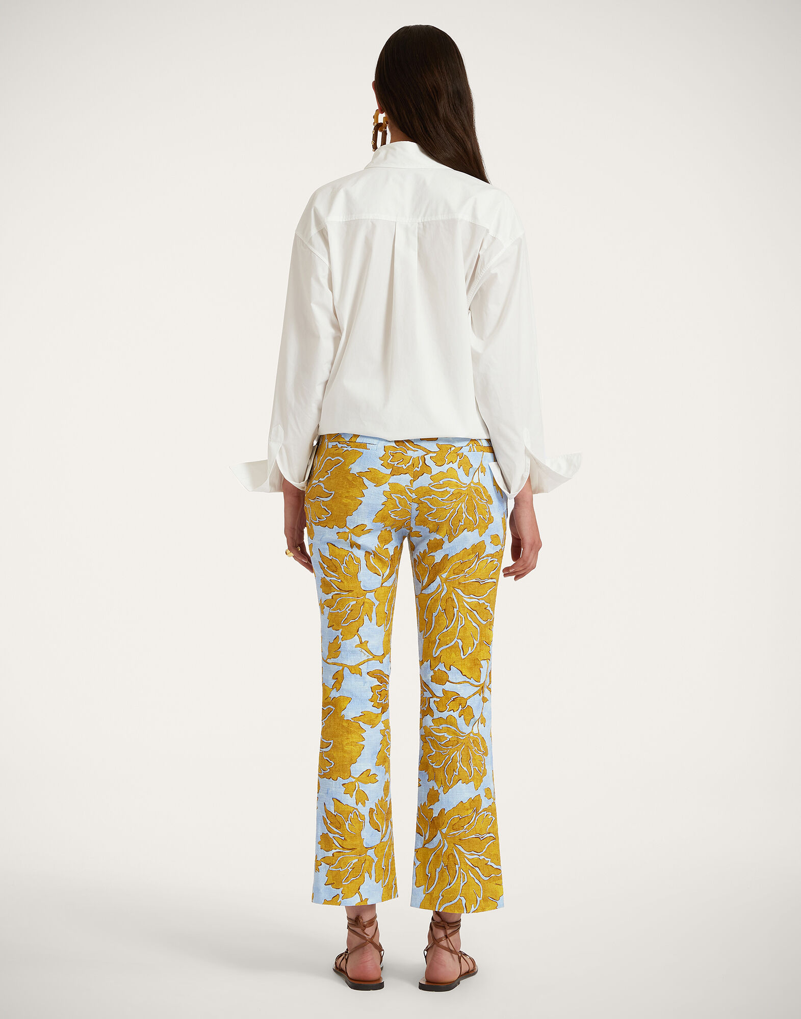 La DoubleJ 24/7 Pants Tangle Light Blue TRO0069COT005TAN01BU01