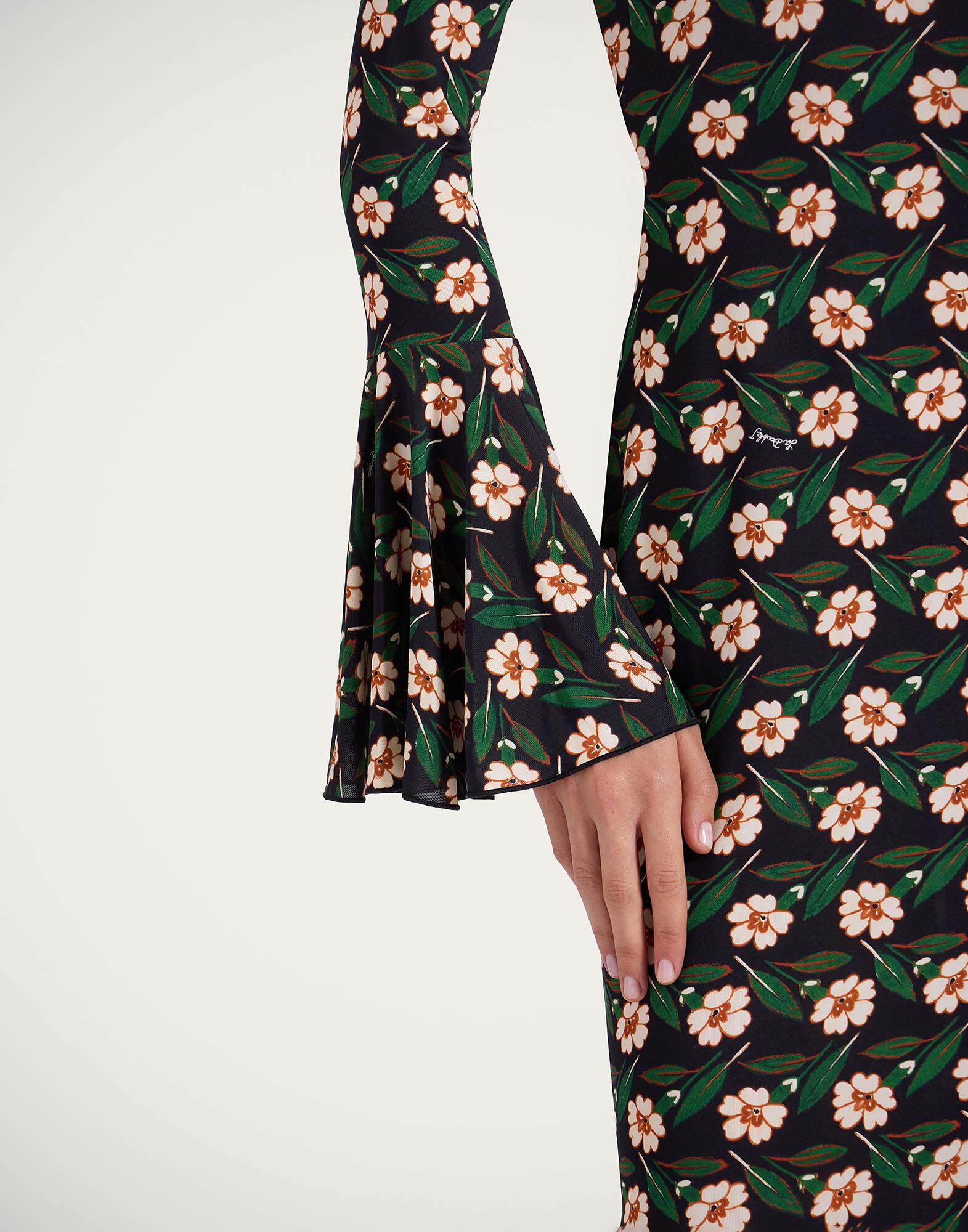 La DoubleJ Alba Dress Mayfair Black DRE0670JER027MAY01BL01