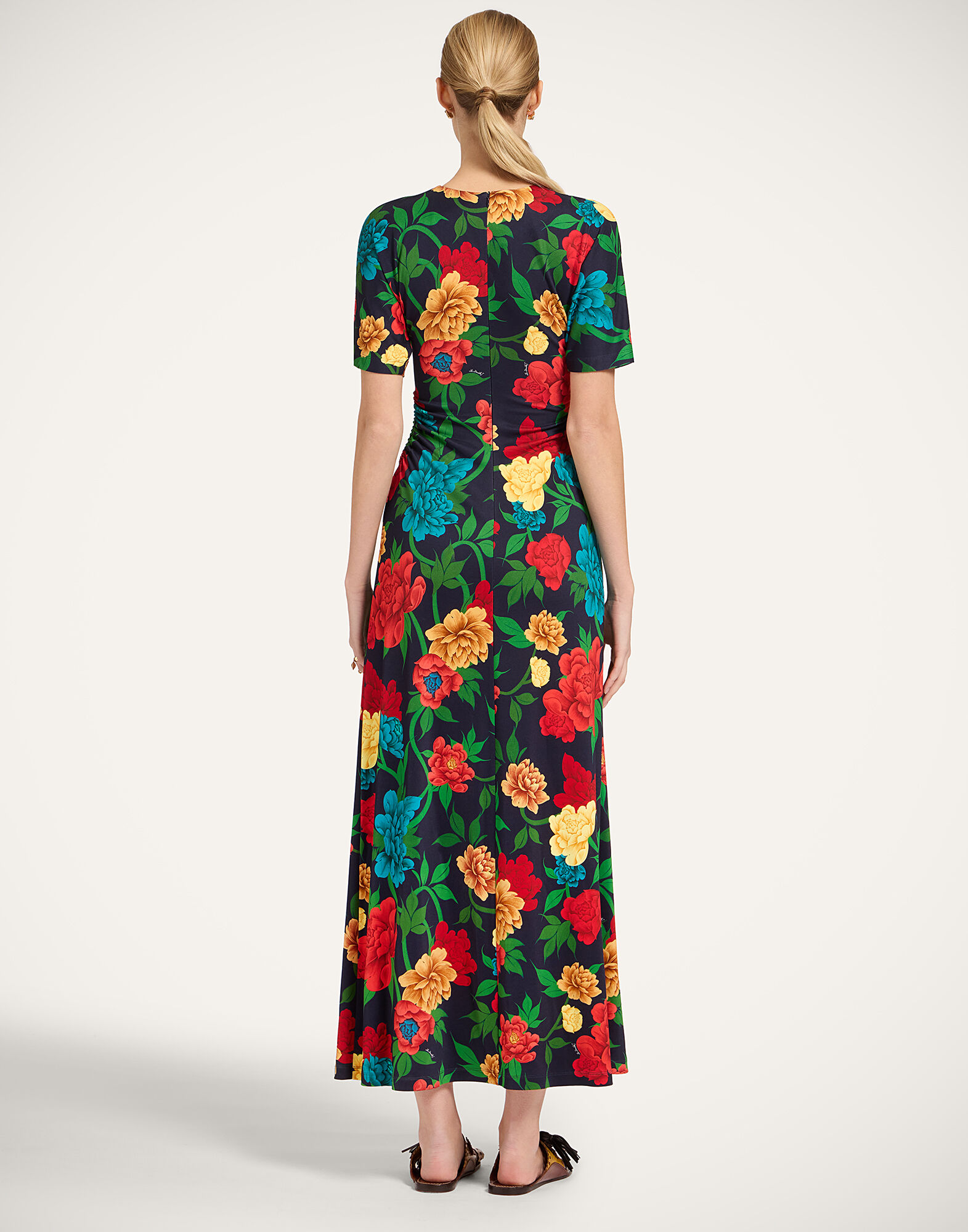 La DoubleJ Angelica Dress Queen Peony Blue DRE0836JER077QPE01BU03