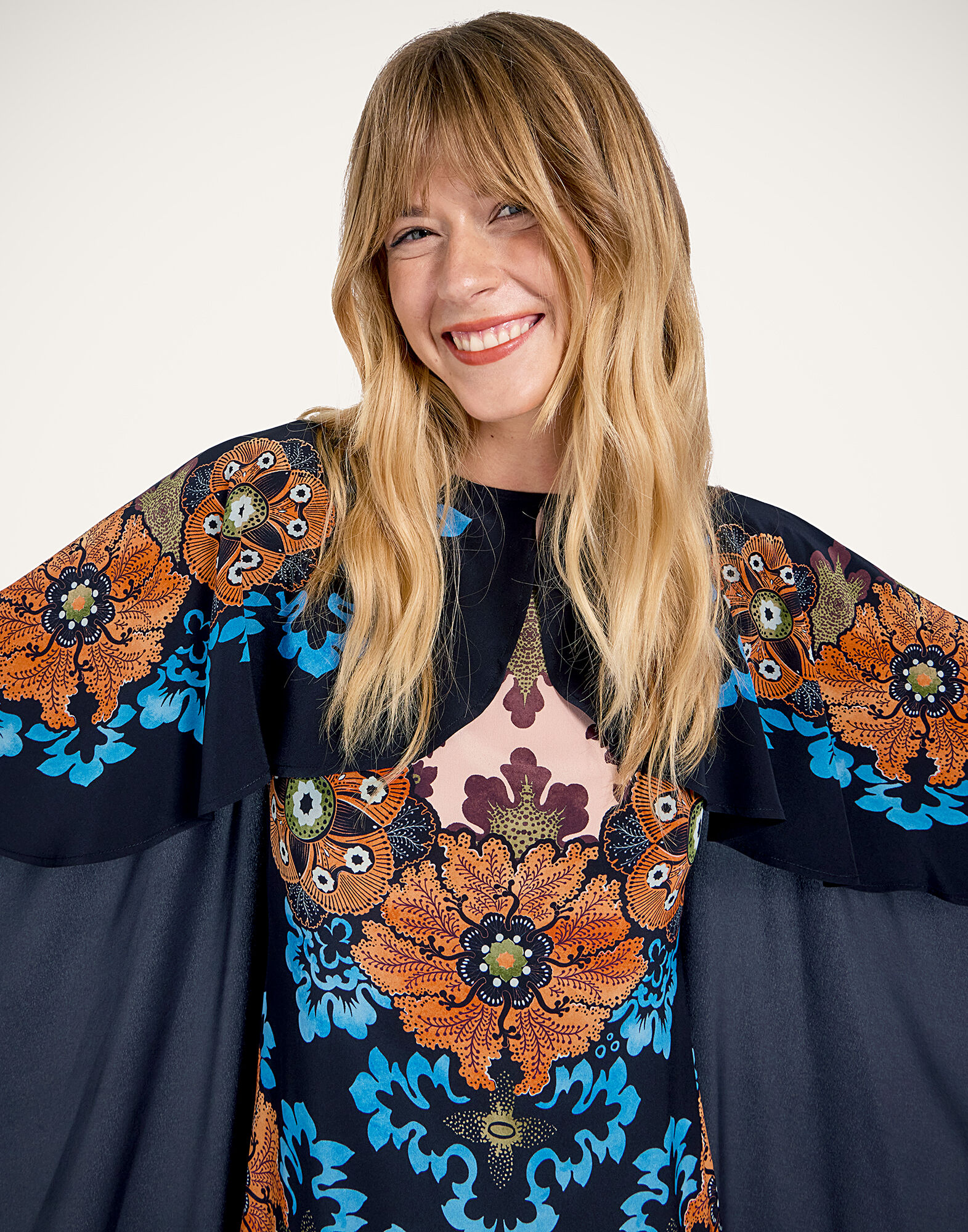 La DoubleJ Magic Dress Bounty Plac&eacute;e Orange DRE0959CRE002BOU01OR02