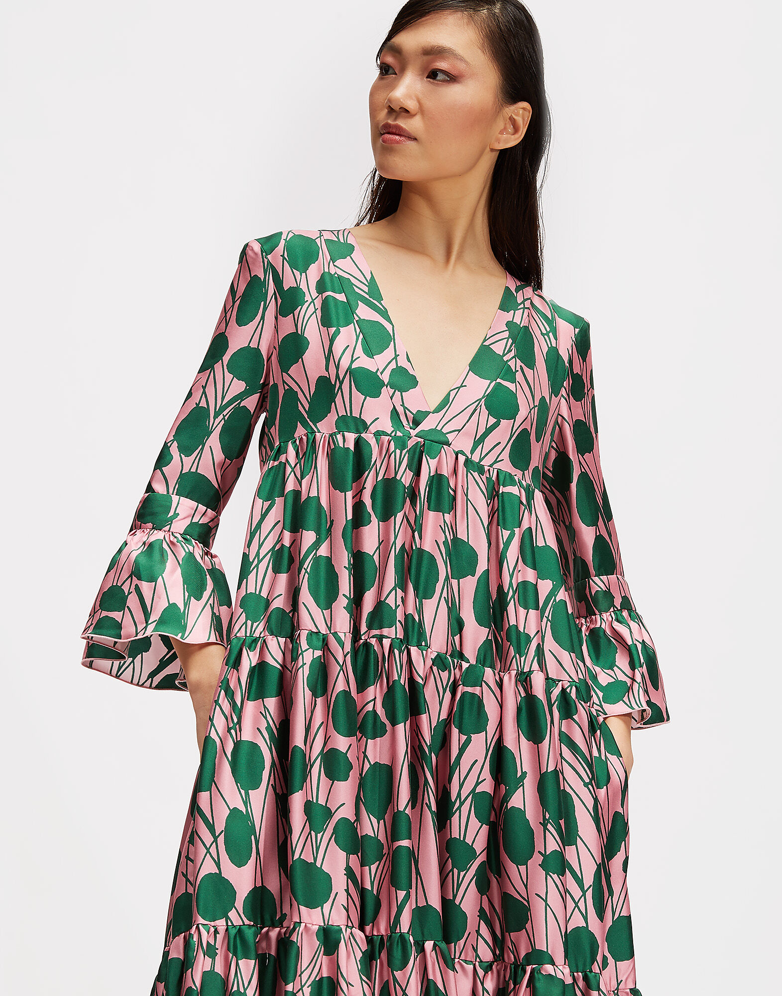 LaDoubleJ Jennifer Jane Dress Moses Rosa DRE0114SIL001MSS0002