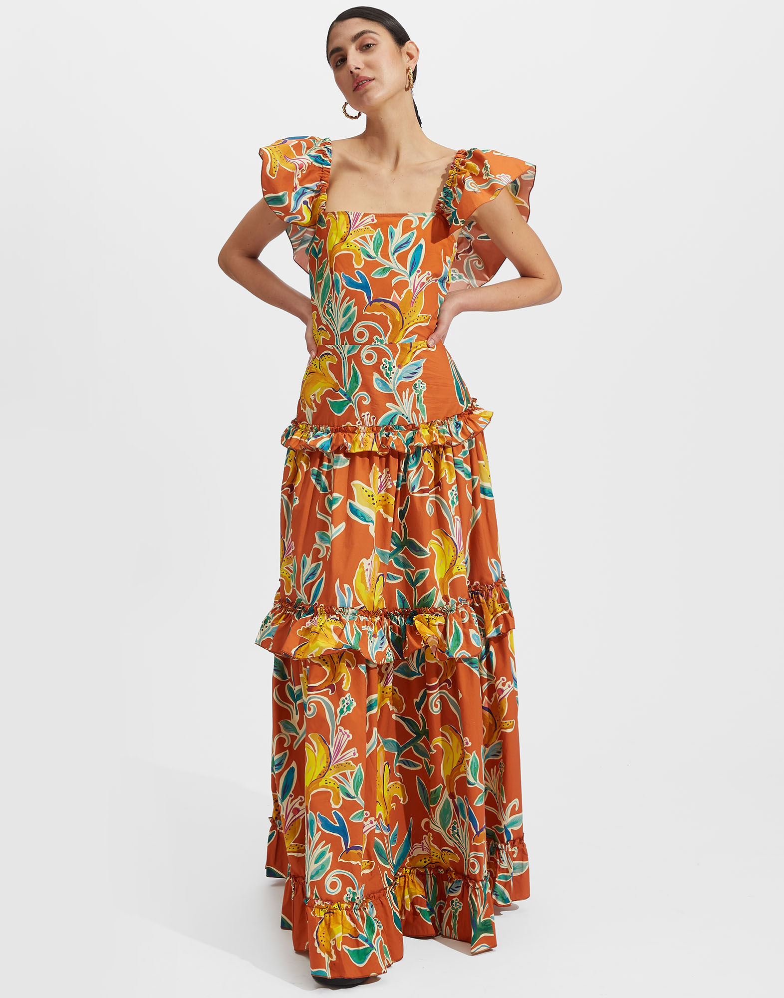 La DoubleJ Scarlett Dress Lily DRE0325COT001LIY0001