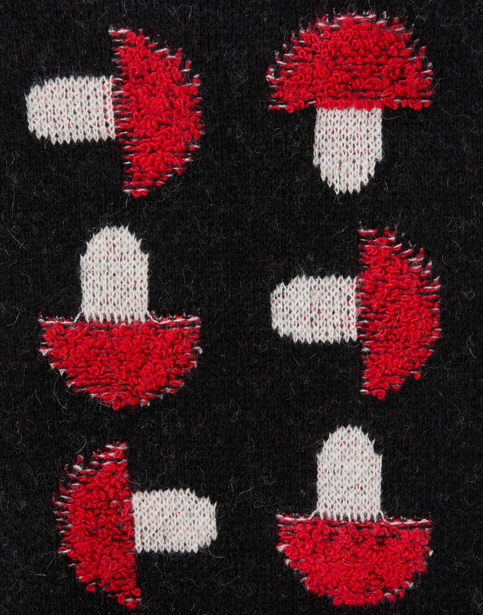 La DoubleJ Fun-Guy Gilet Black & Red PUL0295KNI193VA448BL01