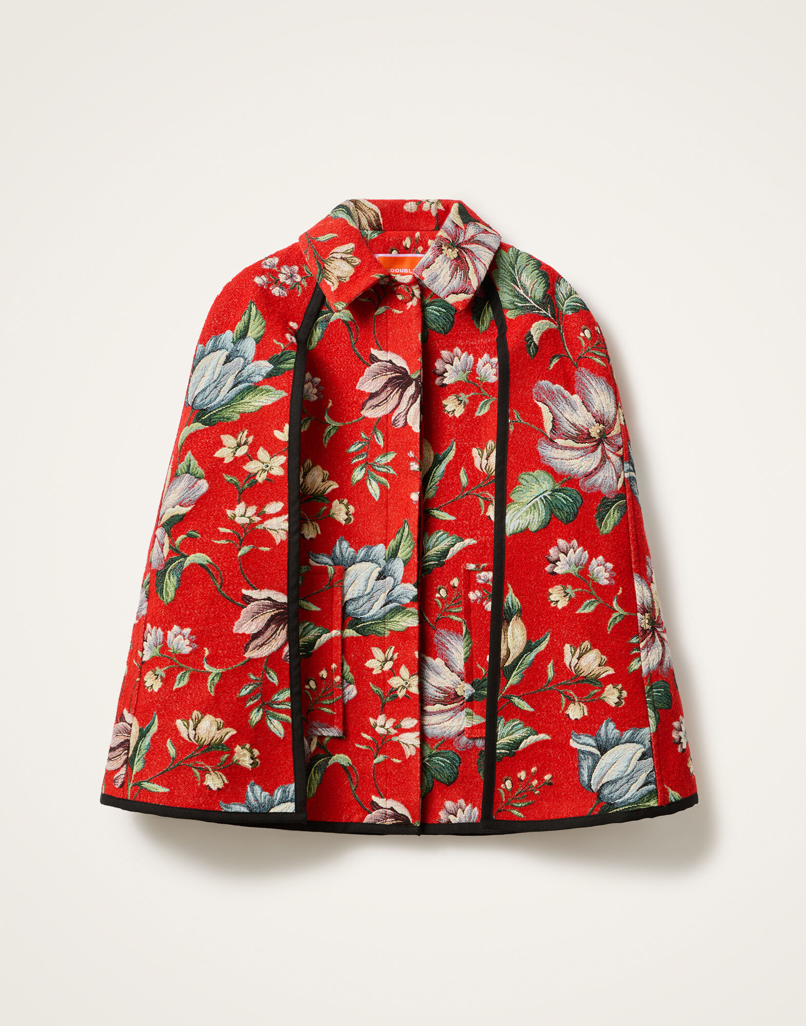 La DoubleJ Milano Mini Cape Honolulu Red JAC0153JCQ117HON01RE01