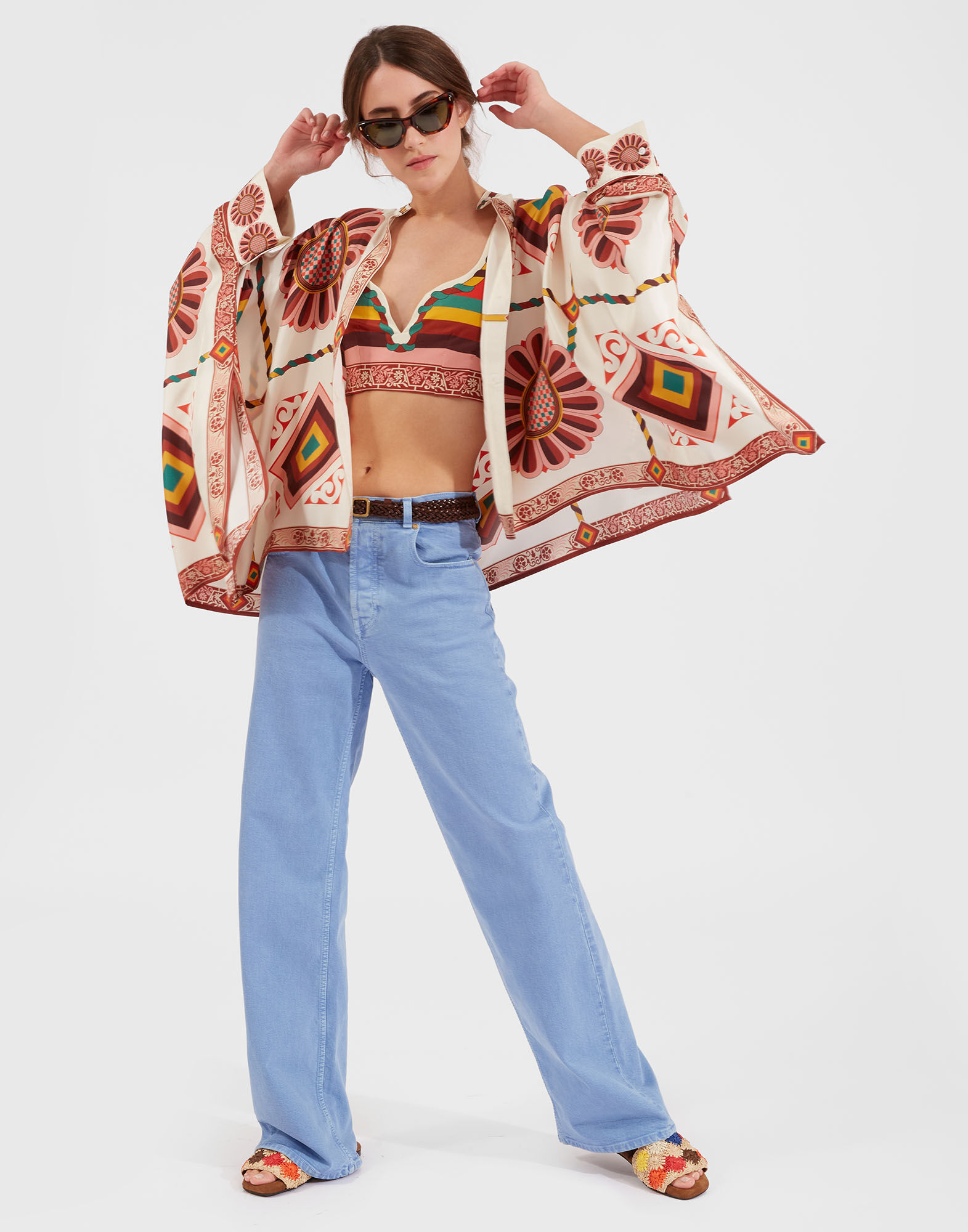 La DoubleJ Better Than Your Boyfriend Jeans Light Blue TRO0091DEN001SOLIDBU01