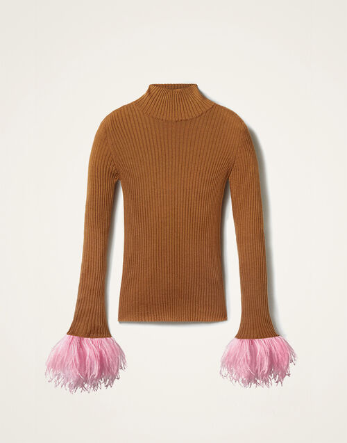 La DoubleJ High Kick Top Camel PUL0167KNI091VA194BR04