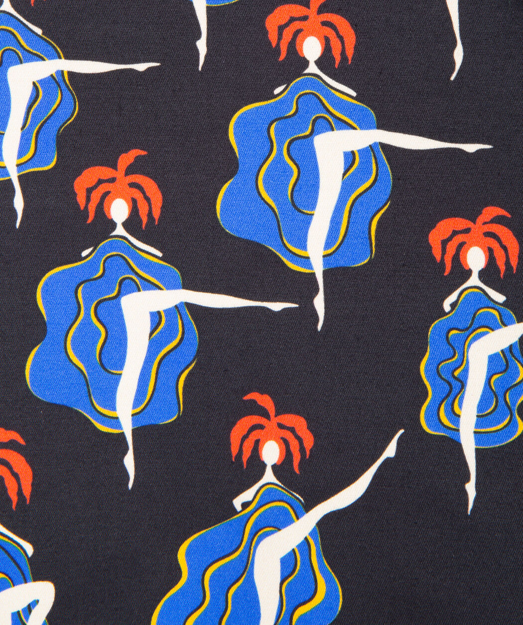 LaDoubleJ Capri Pants Can Can Blu TRO0009COT002CAN0002