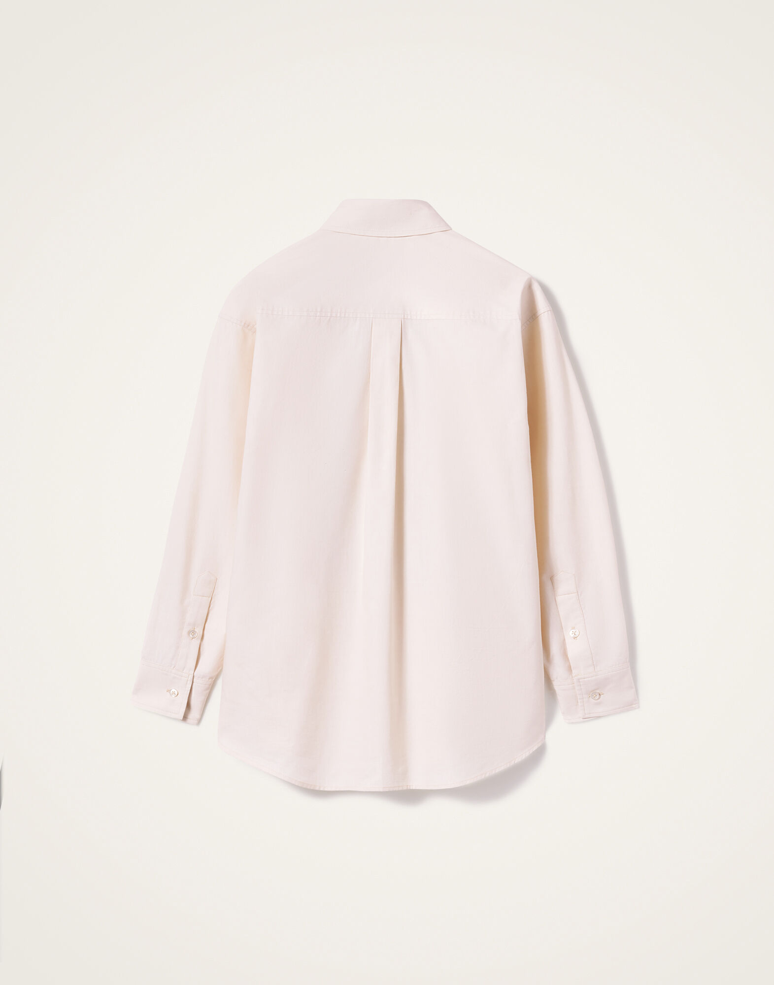 La DoubleJ Better Than Your Boyfriend's Shirt Solid Pale Pink SHI0148COT082NUC05PI02