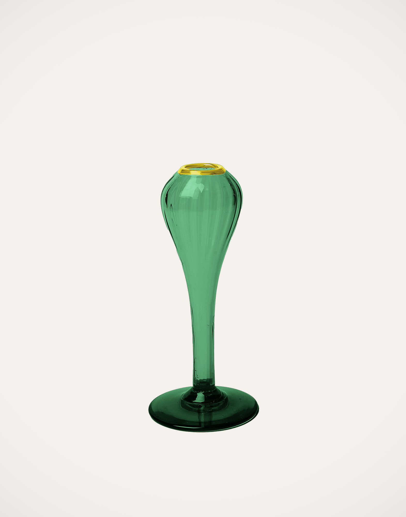 La DoubleJ Scallion Vase Verde SCL0001MUR001GRE0001