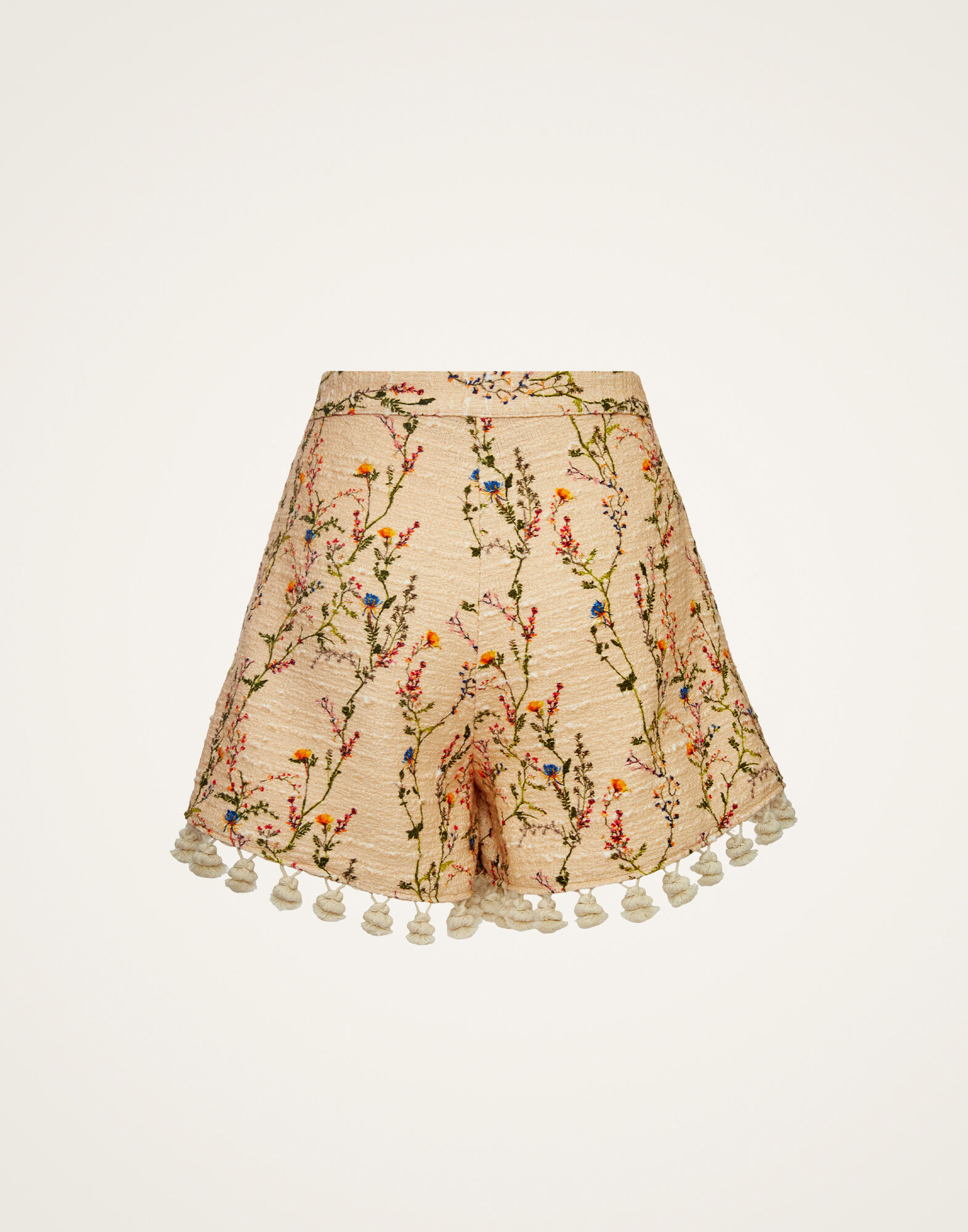 La DoubleJ Playa Shorts Primavera Cream TRO0124COT051PRI01WH03
