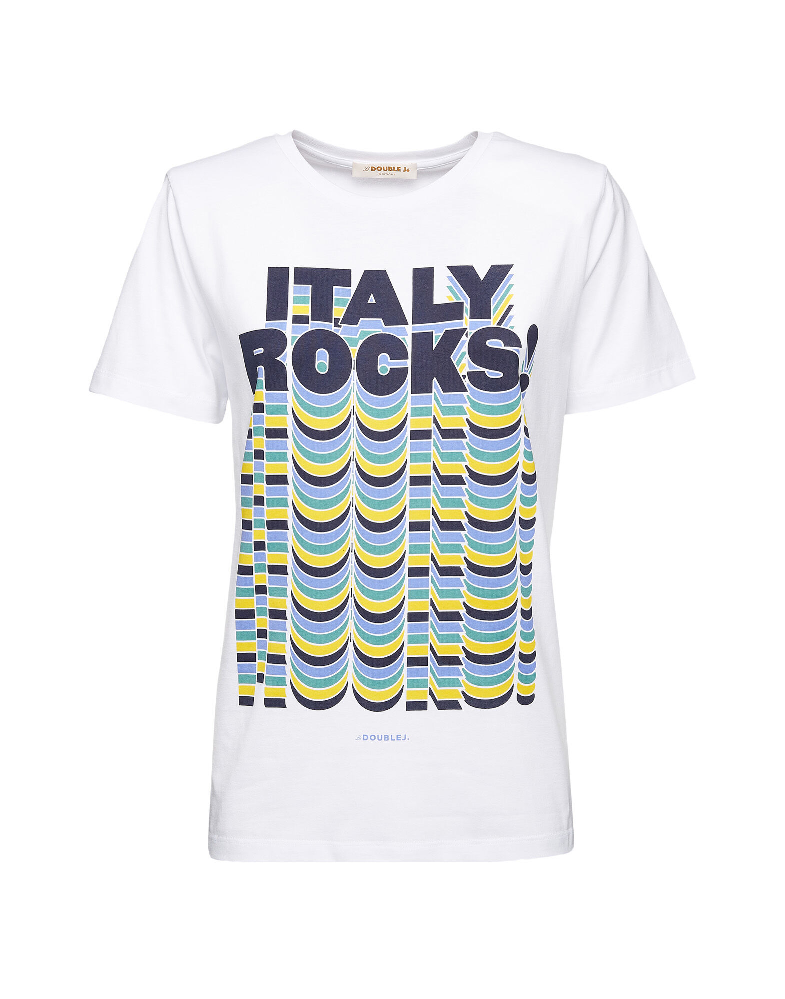 LaDoubleJ Slogan T-shirt Italy Rocks SHI0031JER010SLO0004