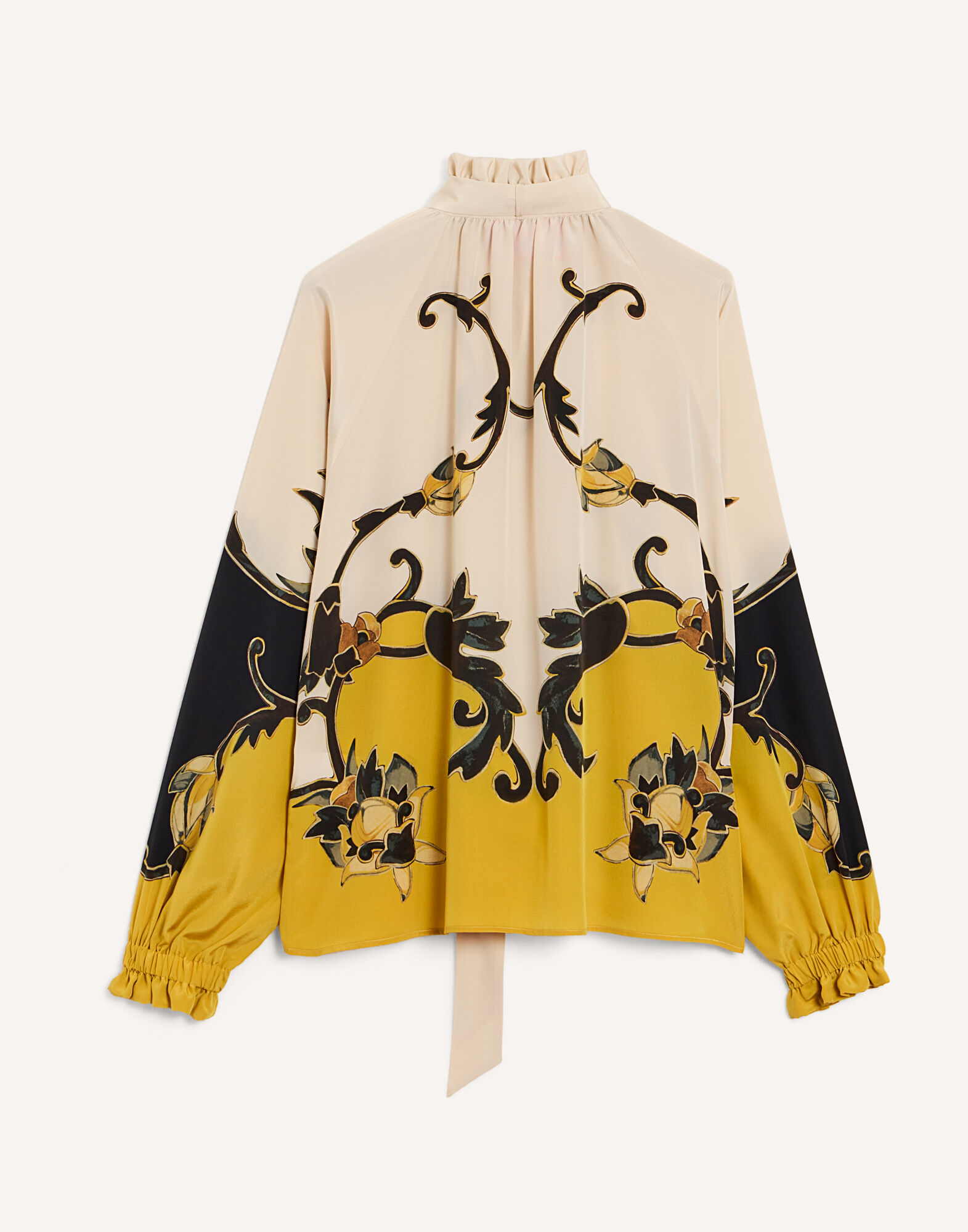 La DoubleJ Cerere Blouse Buttercup Plac&eacute;e Gold SHI0086CRE001BTC03YE05