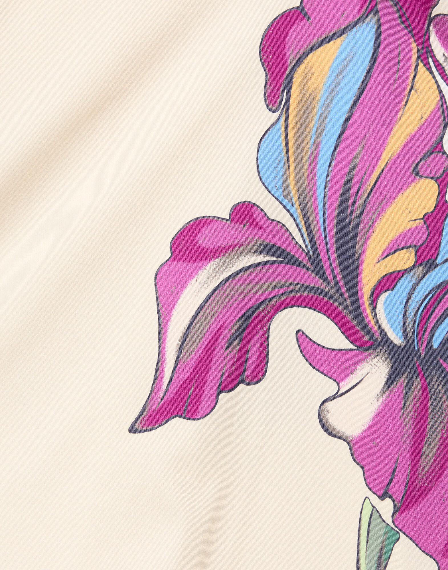 La DoubleJ Gingerbread Dress Iris Plac&eacute;e Ivory DRE0672COT037IRS07WH04