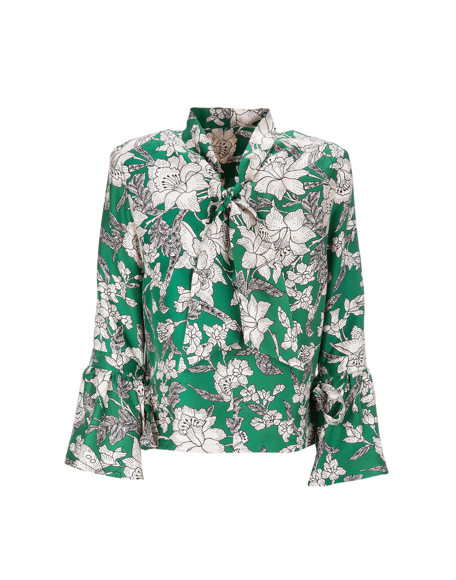 LaDoubleJ Happy Wrist Top Lilium Verde SHI0011SIL001LIL0003