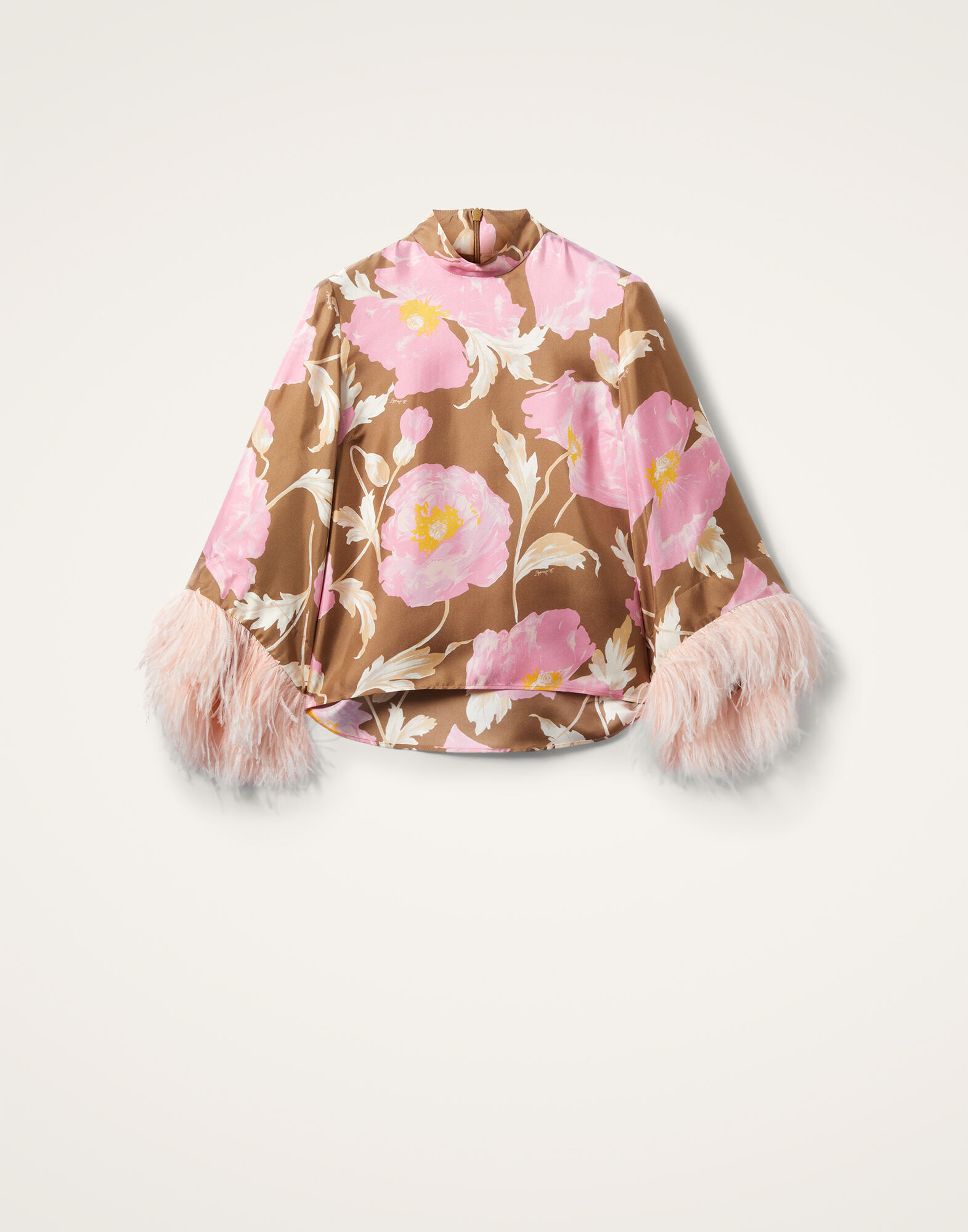 La DoubleJ Make An Exit Top Sylph Khaki TOP0104SIL001SYL01GR07