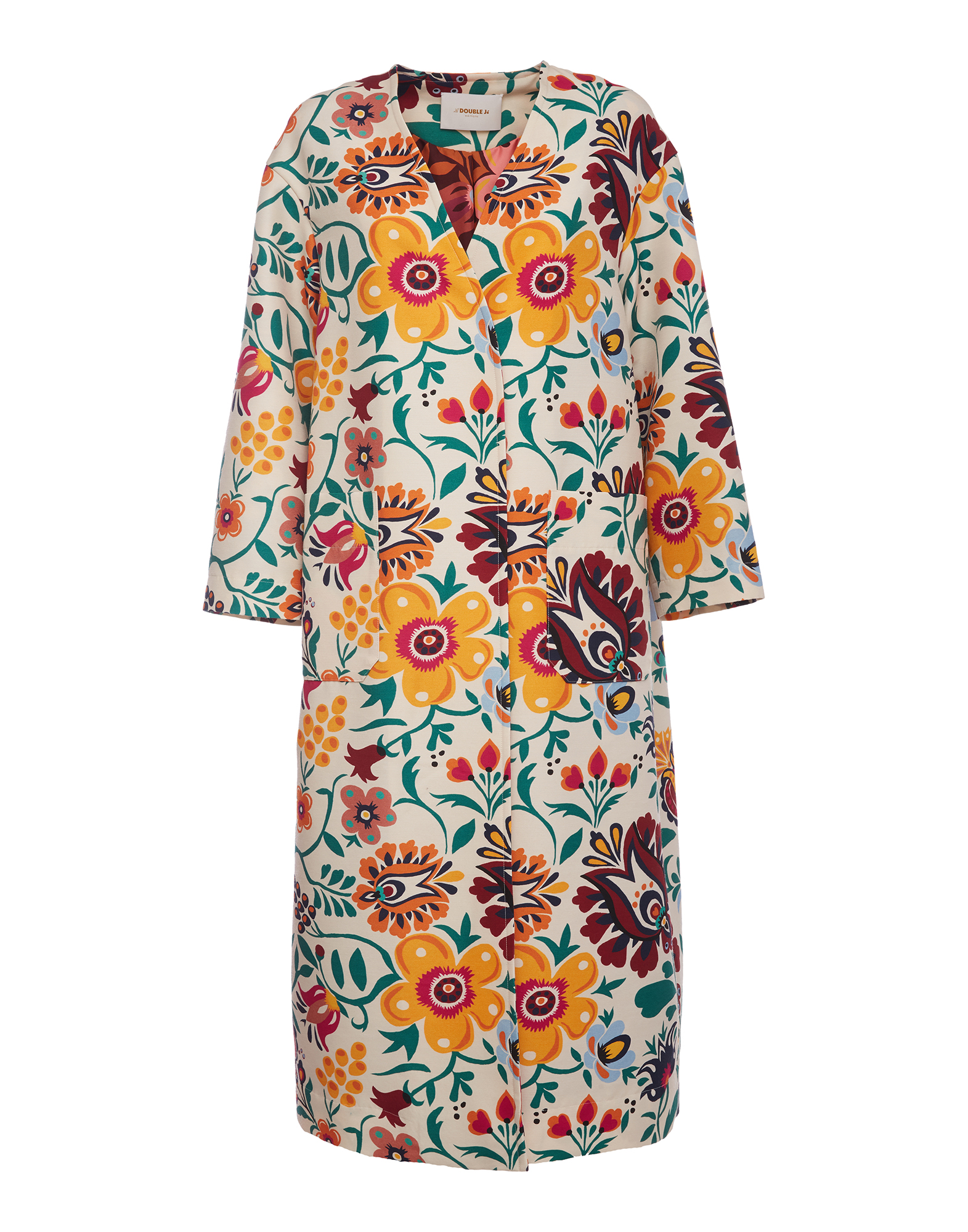 LaDoubleJ Topper Coat Selva Bianco JAC0030CAD001SEL0002