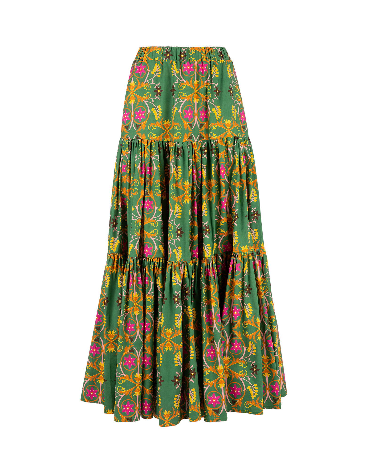 LaDoubleJ Big Skirt Stella Alpina Verde SKI0001COT001STE0002