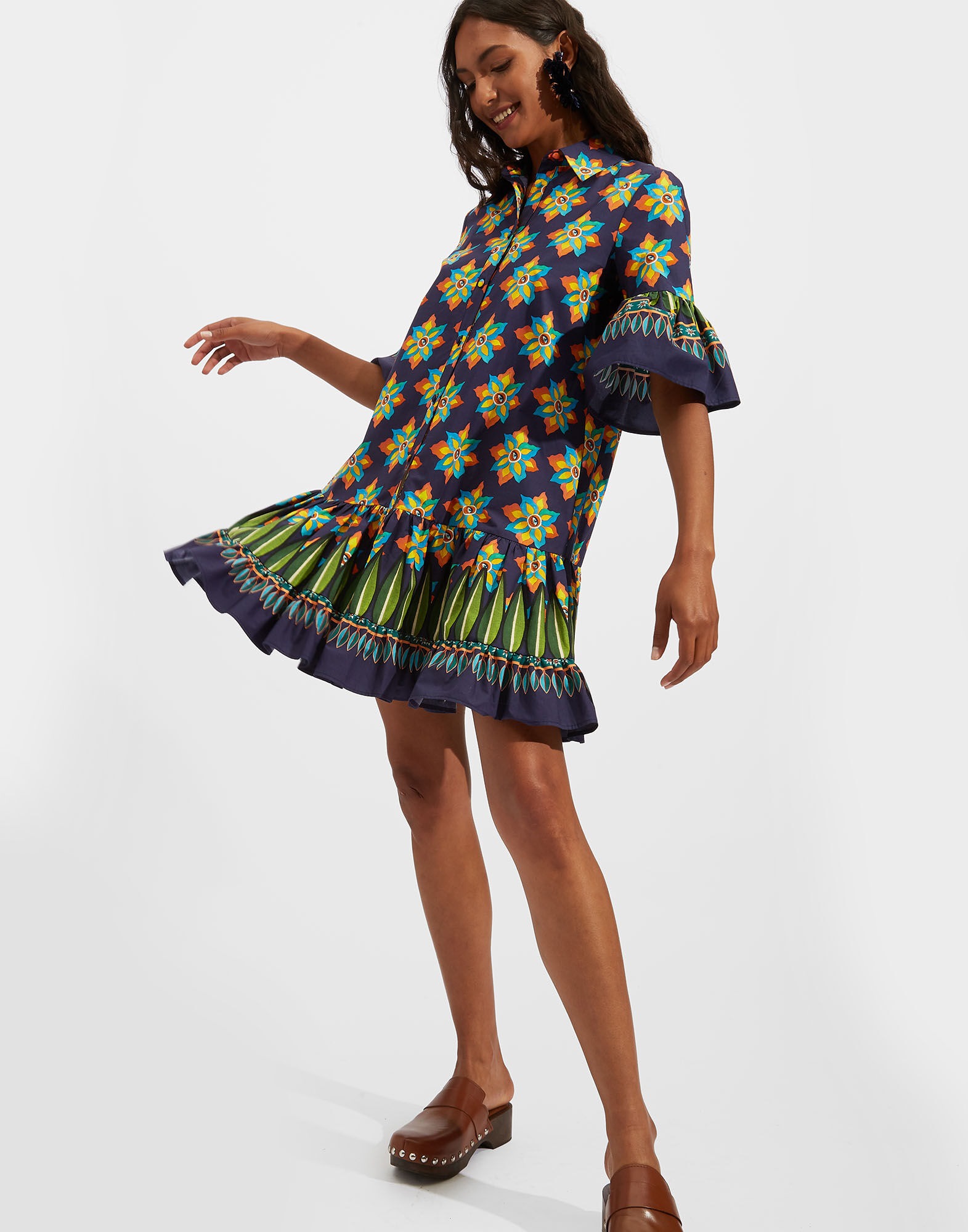 La DoubleJ Choux Dress Occhi DRE0193COT001OCC0001