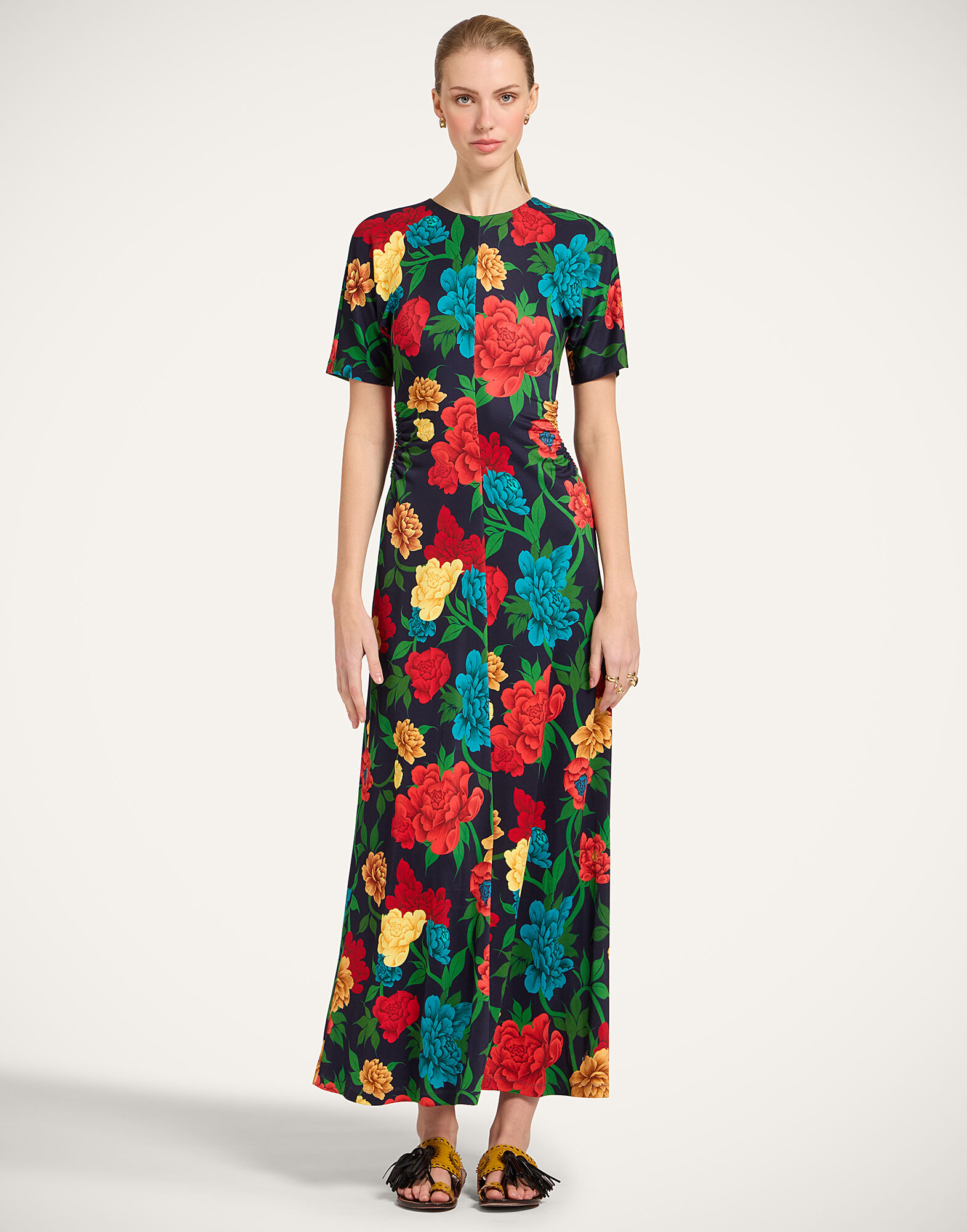 La DoubleJ Angelica Dress Queen Peony Blue DRE0836JER077QPE01BU03