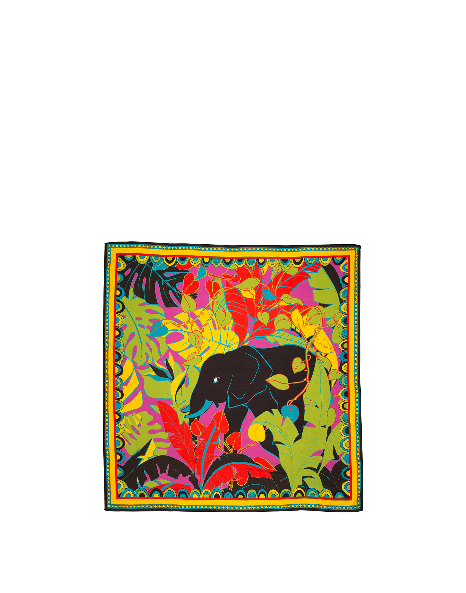 LaDoubleJ Square Scarf Elefante SCA0006COS001ELE0001