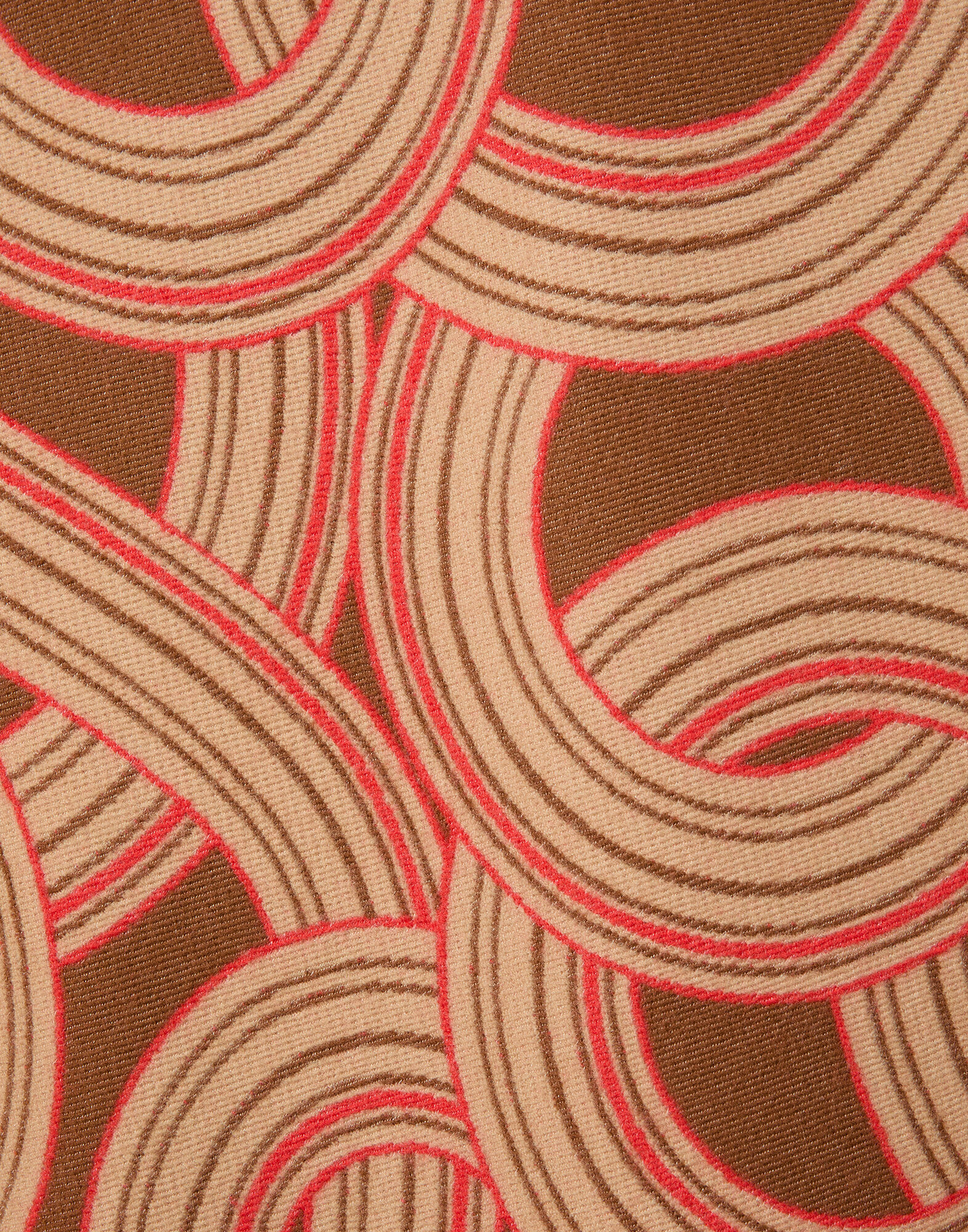 La DoubleJ Soul Poncho Montecarlo Plac&eacute;e Camel SCA0059WOL025MTC04BR01