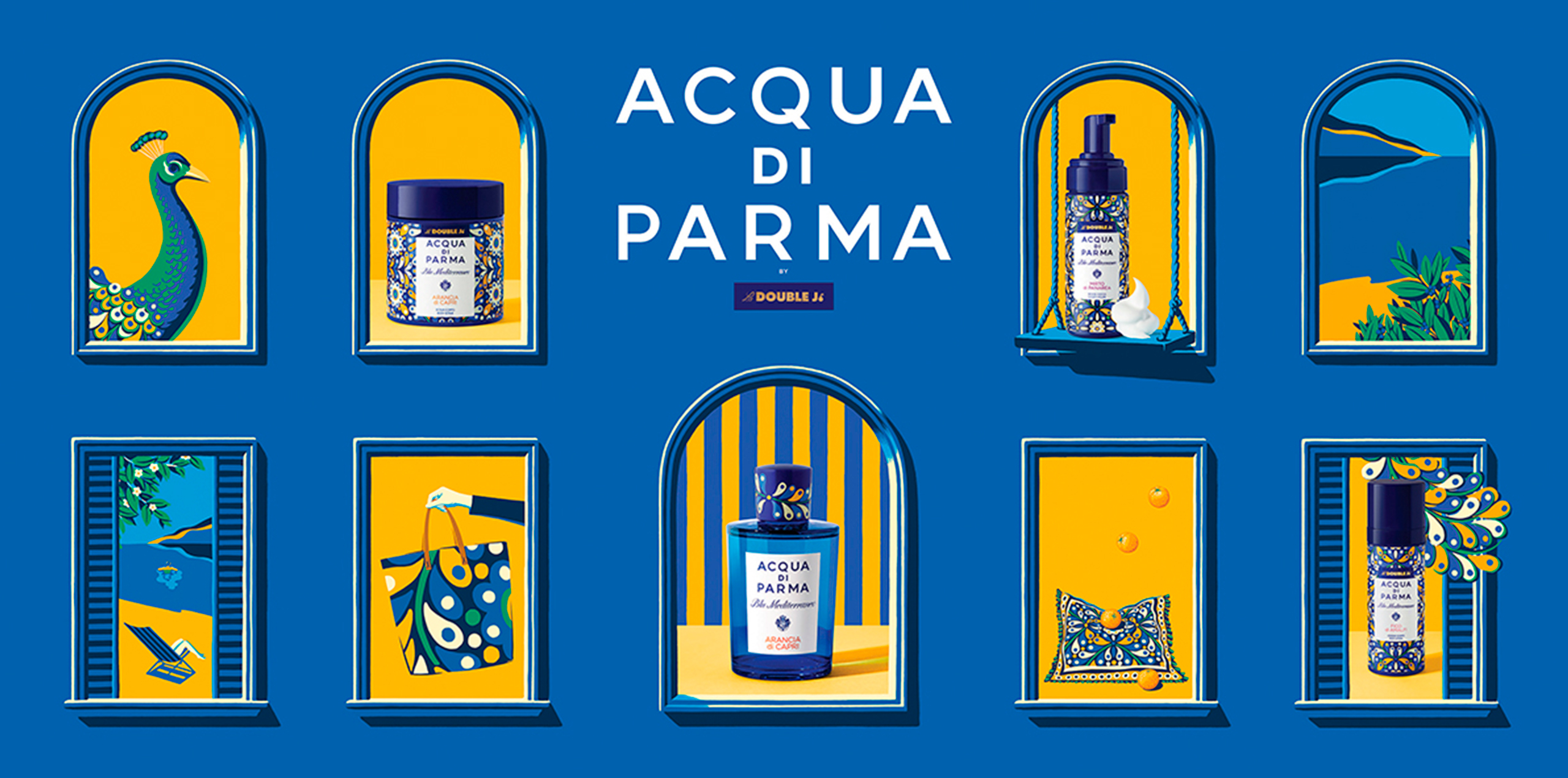 ACQUA DI PARMA - Blu Mediterraneo 5-Piece Miniature Coffret Set