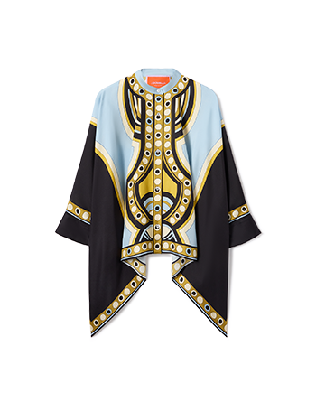 LDJ Icons - The Foulard Shirt, a Printed Silk Shirt | La DoubleJ