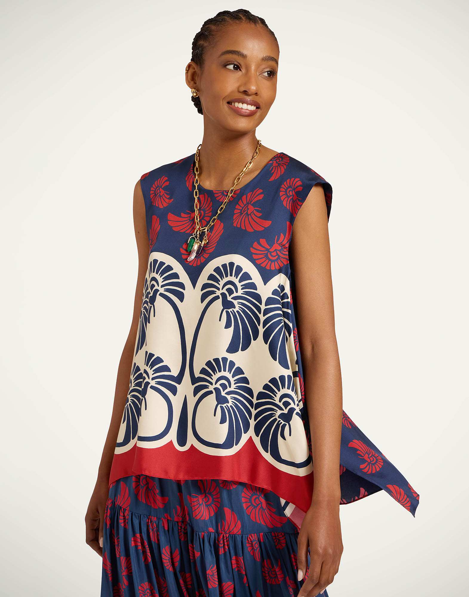 La DoubleJ San Carlo Top - Woman Shirts & Tops Palmetto Xs